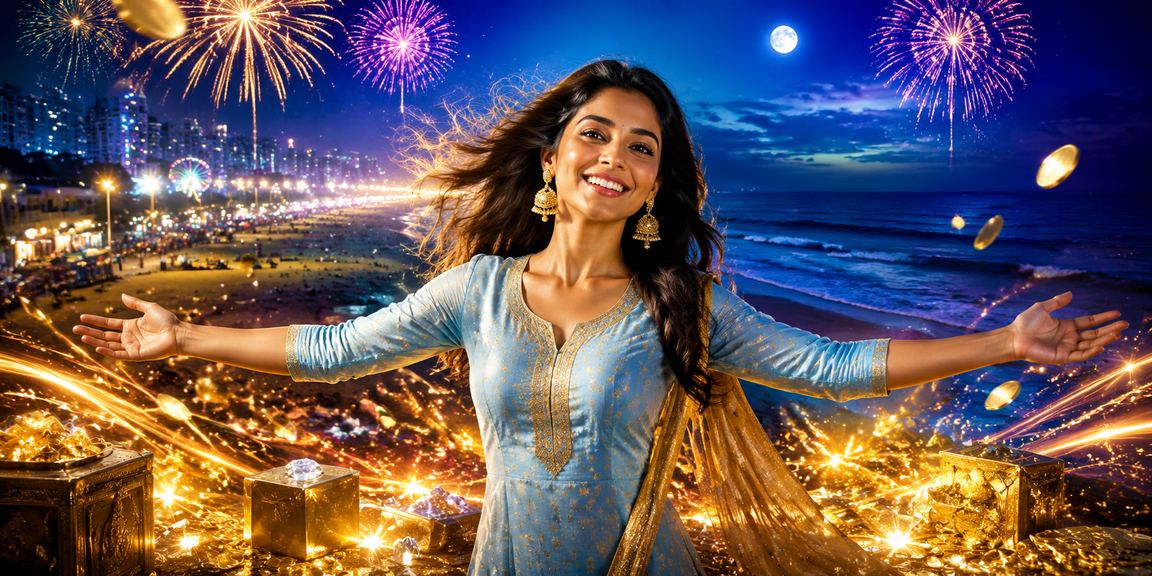 Golden coins jackpot in casino game